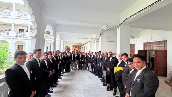 Pro-AL lawyers hold silent vigil after seven sentenced to death