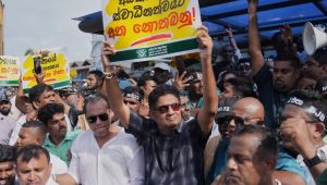 Sri Lankan opposition protests proposed judicial reforms