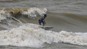 Against the odds, Fatema rides waves into history