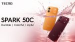 TECNO SPARK 50c brings IP69 rating, 120Hz display