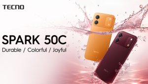 TECNO SPARK 50c brings IP69 rating, 120Hz display