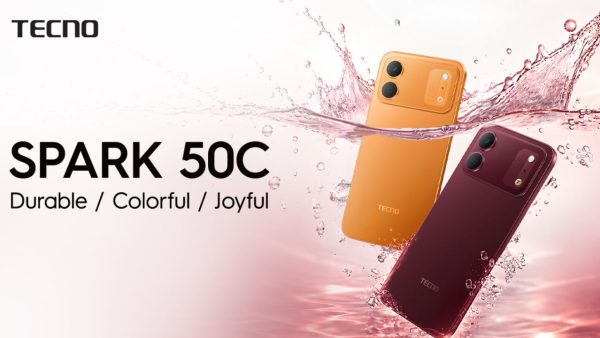 TECNO SPARK 50c brings IP69 rating, 120Hz display
