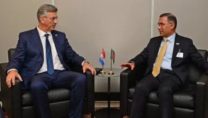 Tarique meets Croatian PM Plenković on UNGA sidelines