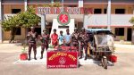 Three Rohingyas detained with foreign arms, explosives in Teknaf