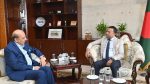 Trivedi, Humaiun discuss Tarique’s possible India visit