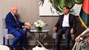 UN human rights chief Volker Türk meets Tarique