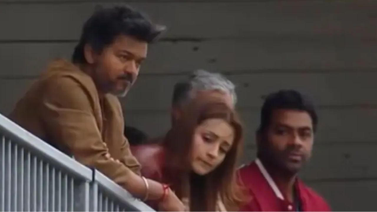Vijay, Trisha join Ajith Kumar at Silverstone racing event