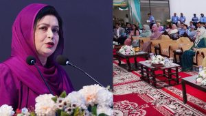 Zubaida visits BAF-run Blue Sky School for special children