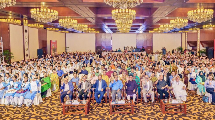 bKash, Bishwo Shahitto Kendro mark 12 years of book reading
