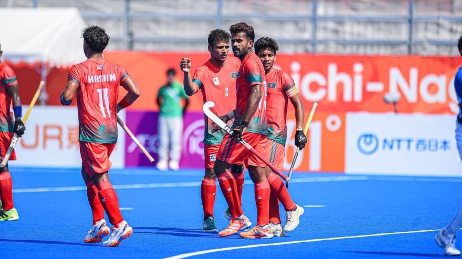 Bangladesh hockey records first Asian Games win