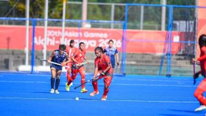Bangladesh women hockey earns first Asian Games point