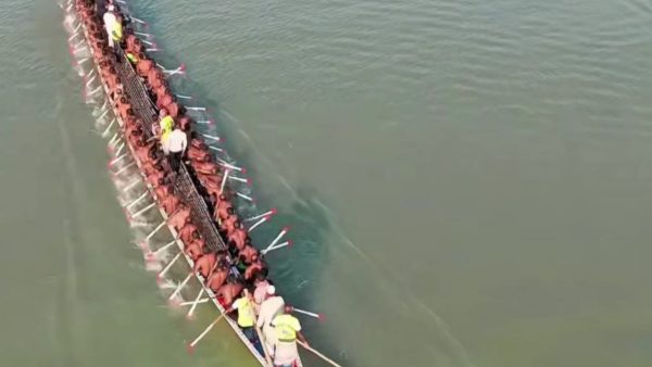 Boat race brings festive mood to Rajbari