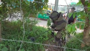 Crude, petrol bombs recovered from former Trade Fair grounds