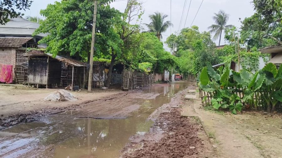 Three kilometres of daily hardship