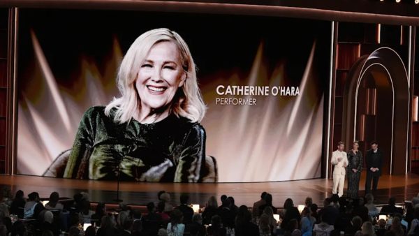 Catherine O’Hara honoured at Emmys by her on-screen children