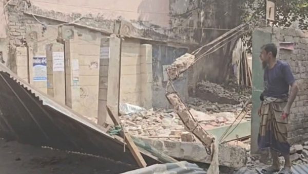 Faridpur teen worker killed as shop wall collapses