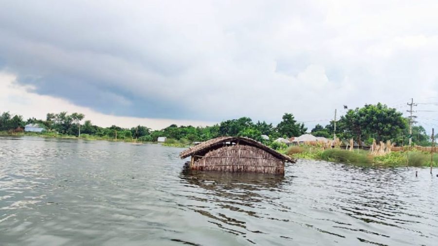 Padma rises in Daulatpur: 50,000 marooned, 18 schools shut