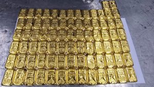 80 gold bars worth Tk20cr seized at Dhaka airport