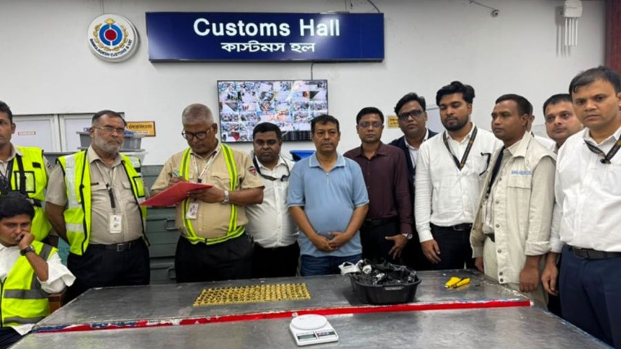 14kg gold seized from Dubai–Dhaka flight