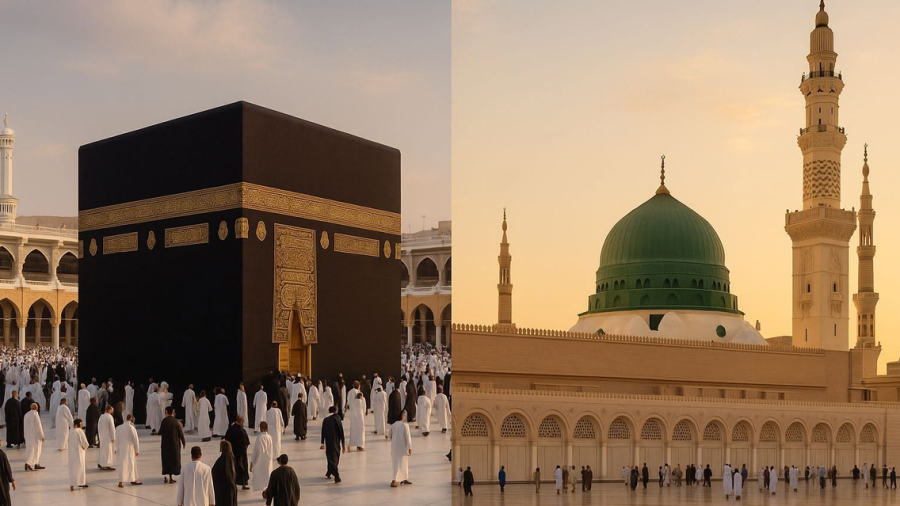 Makkah and Madinah – sacred places for the Muslim Ummah