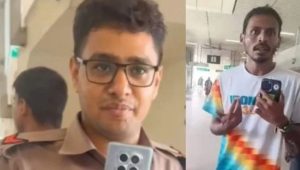 Athletics trainer alleges harassment over shorts at metro station