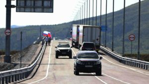 Russia, North Korea open first-ever road bridge between the two