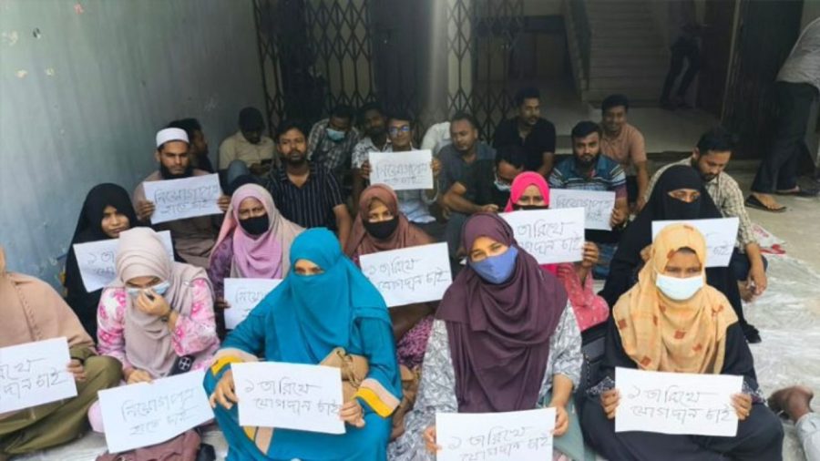 51 primary teacher candidates continue hunger strike for appointment letters