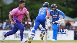 India narrowly survive huge scare against minnows Japan