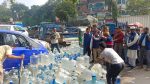 BSTI destroys over 600 unhygienic water jars in Motijheel