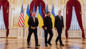 US envoys hold Kyiv talks after Putin meeting