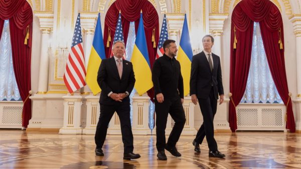 US envoys hold Kyiv talks after Putin meeting