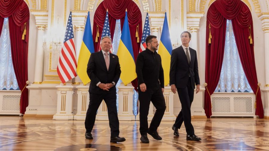 US envoys hold Kyiv talks after Putin meeting
