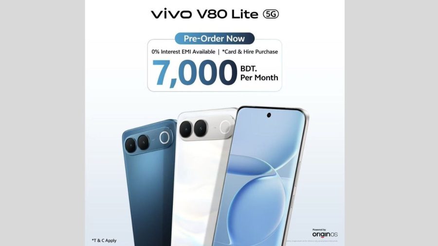 vivo V80 Lite 5G pre-order opens with 0% EMI