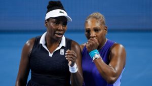 Serena and Venus Williams return at US Open doubles