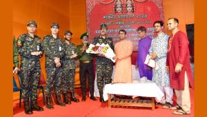 Ansar DG reviews Durga Puja security