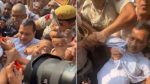 Arvind Kejriwal detained during Delhi protest