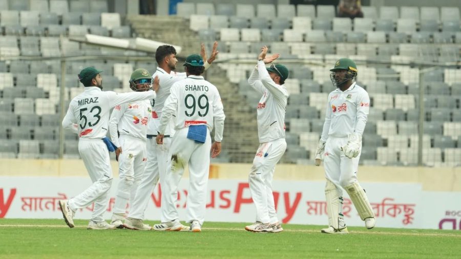 Nayeem’s late breakthrough lifts Bangladesh at lunch