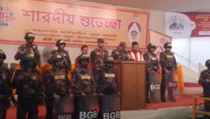 BGB on standby, 7,328 Ansar-VDP members to secure Durga Puja in Dhaka