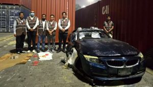 CIID seizes BMW racing car, half-cut vehicles at Chattogram Port