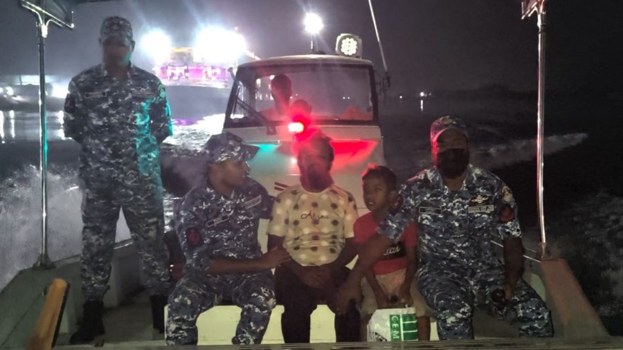 Coast Guard rescues passenger responding 16111 call