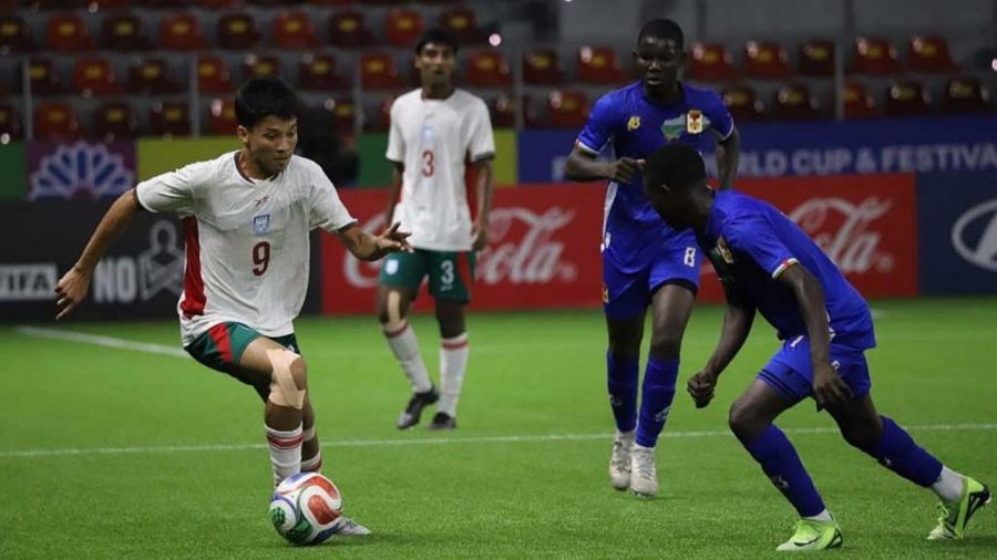 Bangladesh lose to Central African Republic in FIFA E-tier U-15 final