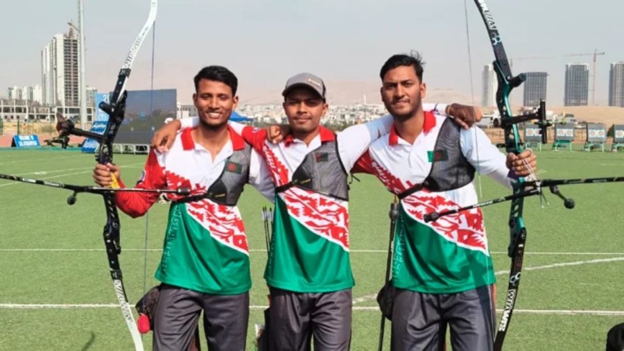 Bangladesh recurve team win gold at Asia Cup Archery