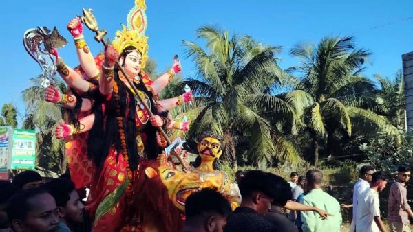 Sea of harmony: Cox’s Bazar beach hosts grand idol immersion festival