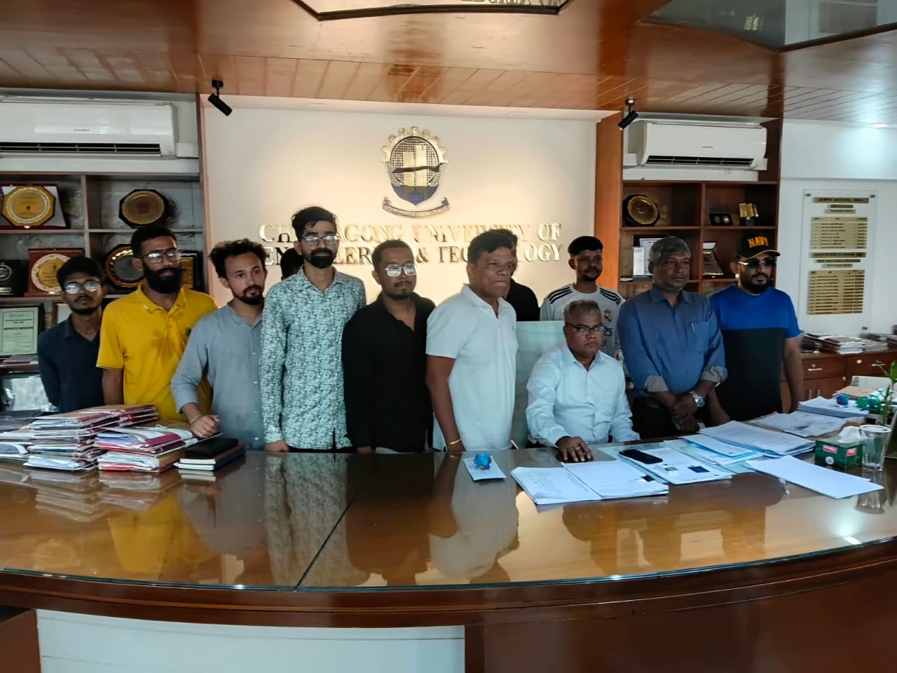 CUET Chhatra Dal welcomes new Cuet VC
