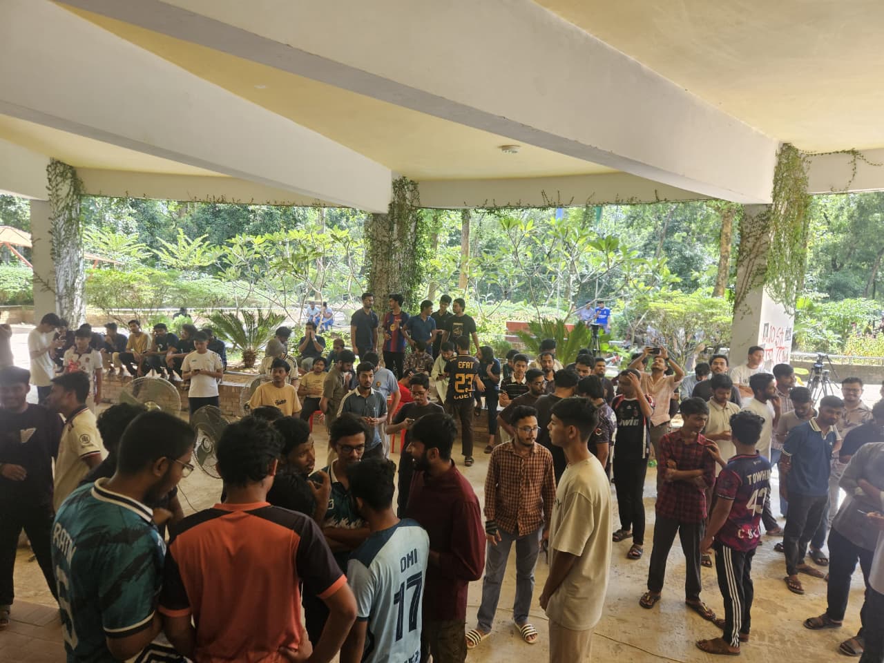 CUET campus demonstration