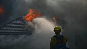 California wildfire burns homes, triggers evacuations