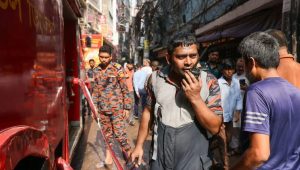 Fire at Manzur Khan Plaza in Chawkbazar extinguished