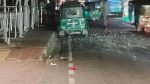 Cocktail explodes in front of July Memorial Museum