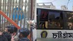 Cuet associations declare total non-cooperation as student buses attacked