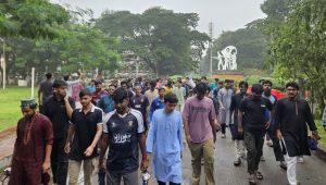 Cuet protest continues as students await solution